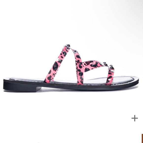CHINESE LAUNDRY Coralie Cheetah Casual
Sandal Sz 8 New in box - Picture 4 of 13